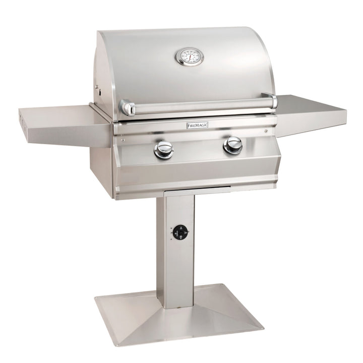 Fire Magic Choice C430s Patio Post Mount Grill Mount Grill Fire Magic Grills   
