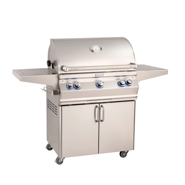 Fire Magic A540s Portable Grills with Analog Thermometer & Flush Mounted Single Side Burner Freestanding Grills Fire Magic Grills   