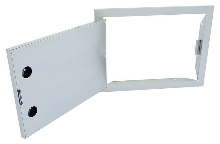 20x14 Kokomo Reversible Stainless Steel Access Door (Horizontal) Doors & Drawers KoKoMo   