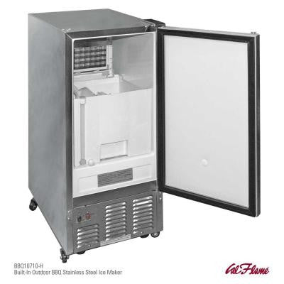 Cal Flame Outdoor SS Ice Maker #BBQ10700 Refrigerator Cal Flame   