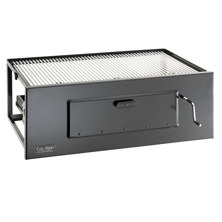Fire Magic 30" Lift-A-Fire Built-In Charcoal Grill Built-In Grills Fire Magic Grills   