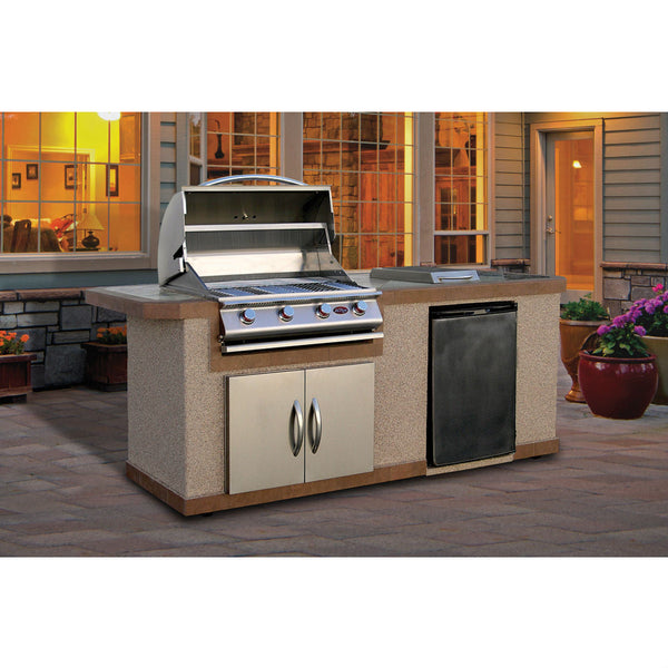 Cal Flame 8 ft. Bbq Island LBK810 Outdoor Kitchen Cal Flame   