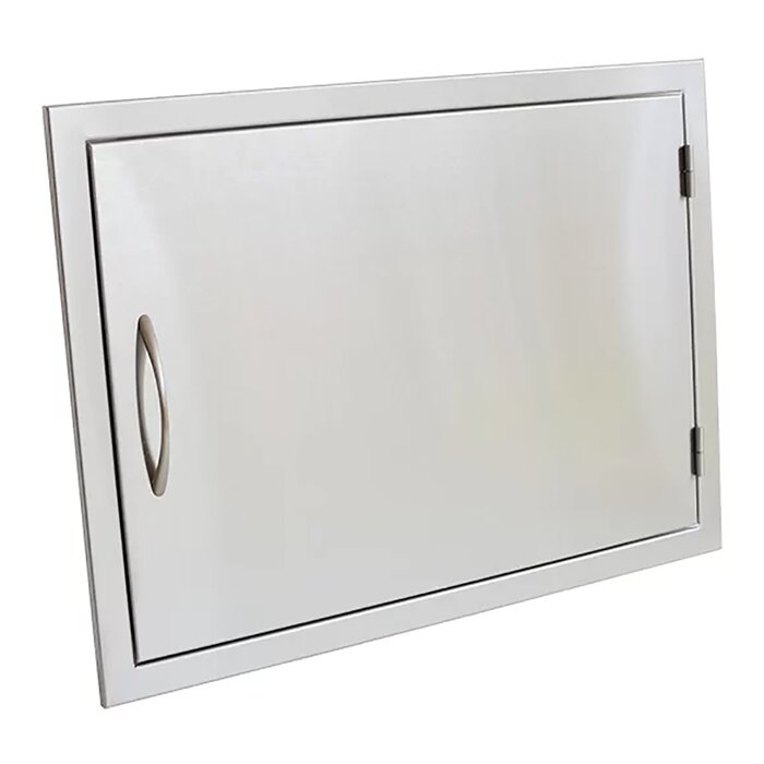 24x17 Kokomo Reversible Stainless Steel Access Door (Horizontal) Doors & Drawers KoKoMo   