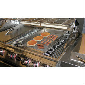 CAL FLAME GRIDDLE TRAY W/STORAGE #BBQ07862P BBQ Grill Accessories Cal Flame   