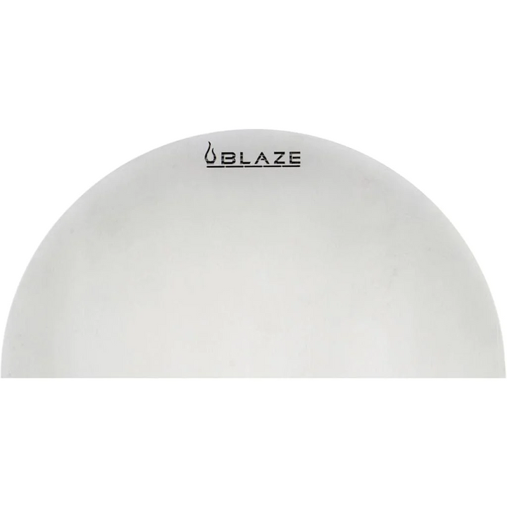 Blaze 15" 4 in 1/Half Round Stainless Steel Cooking Plate/Heat Deflection Plate Accessories Blaze Half Round  