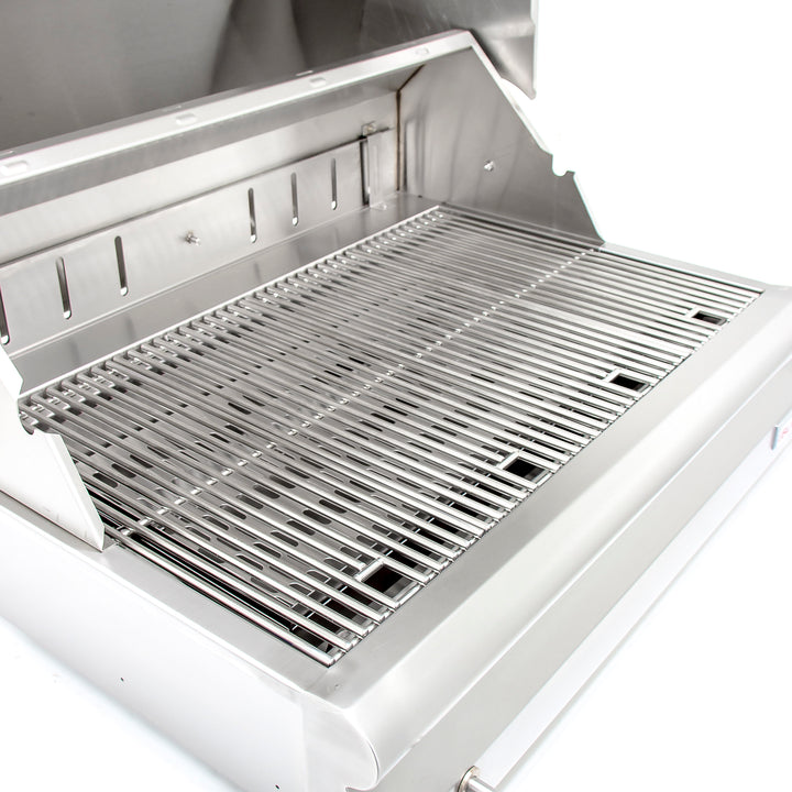 Blaze 32-Inch Built-In Stainless Steel Charcoal Grill With Adjustable Charcoal Tray - BLZ-4-CHAR Built-In Grills Blaze   