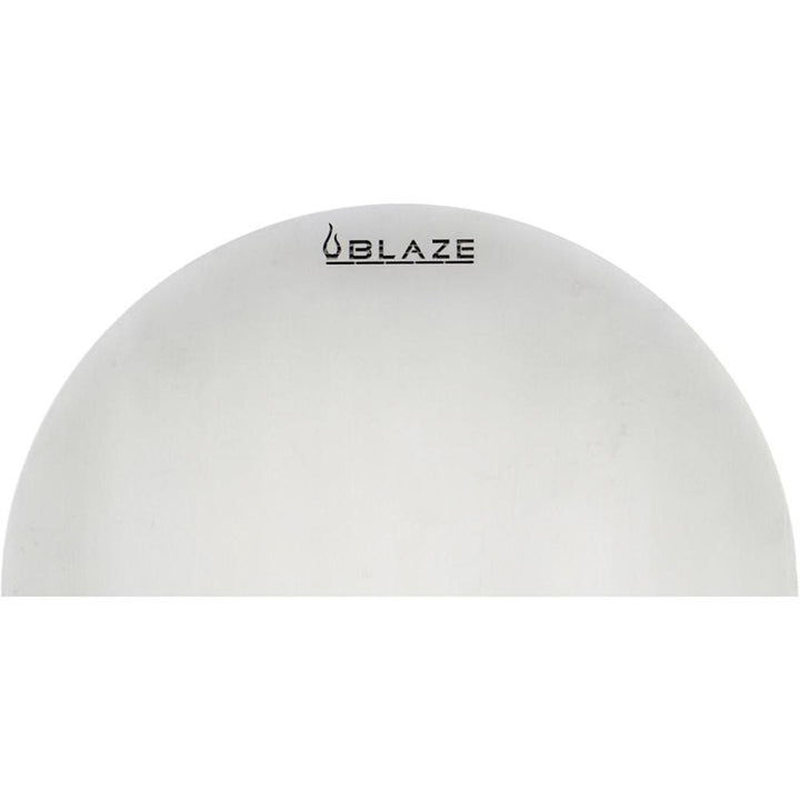 Blaze 15" 4 in 1/Half Round Stainless Steel Cooking Plate/Heat Deflection Plate Accessories Blaze   